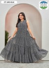 Grassy By Chansi Trendz Georgette Floral Printed Gown Wholesale Price In Surat